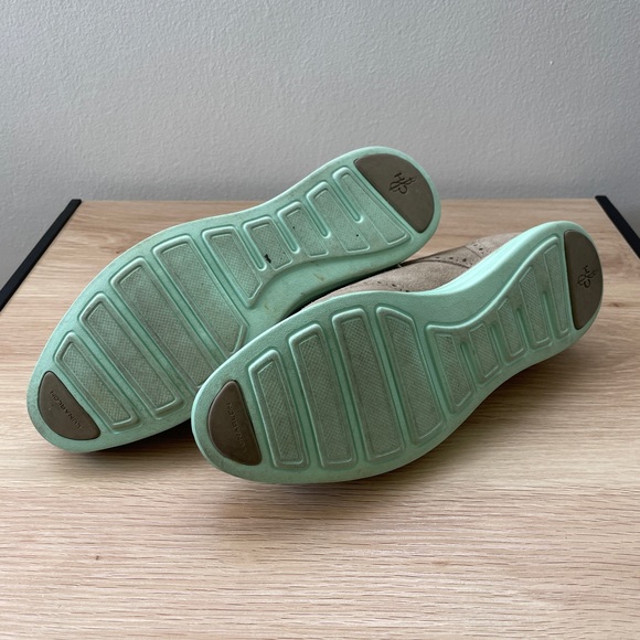 Cole Haan Lunargrand Lace-Up Oxfords Beige Suede and Green Size 7.5 Women’s - Picture 7 of 9